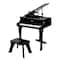 Hape Happy Grand Piano Black Wooden Musical Instrument
